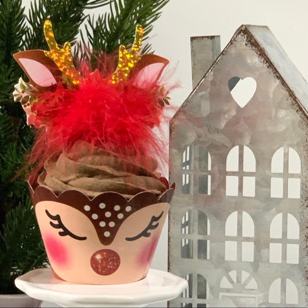 Handmade Faux Cupcake.